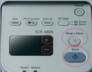 ریست SCX-3400