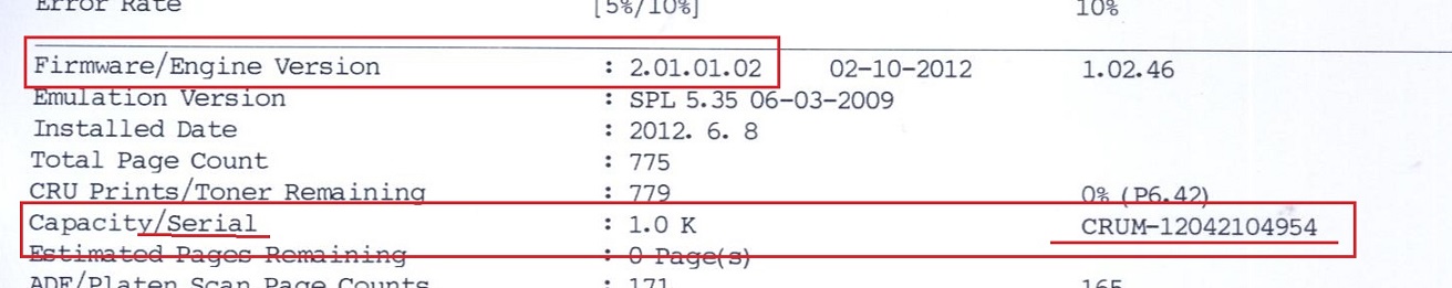 ریست SCX-4623FH